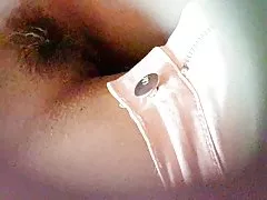 Voyeur jonge beatuful harige pussy