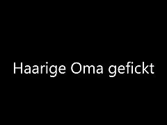 Harige Granny geneukt