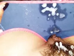 Cum op slipje :)