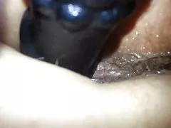 Vrouw upskirt met dildo