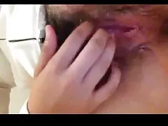 Harige natte volwassen kut